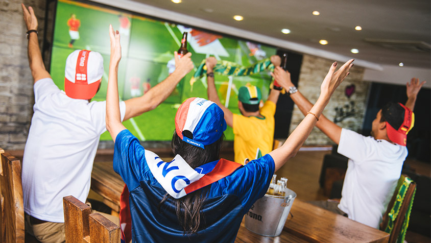 Where to watch the FIFA World Cup in Moka?